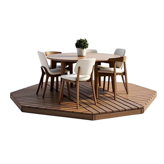 Erikujuline terrass 3x3m