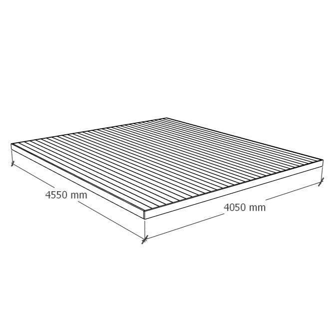 Deck 4x4.5m