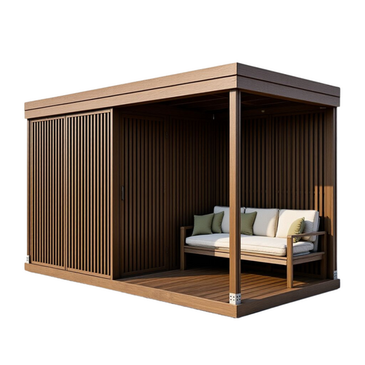 Varjualune panipaigaga 4x2m