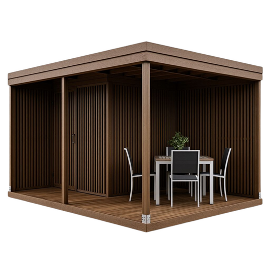 Varjualune panipaigaga 4x3m