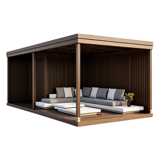 Sunroom with Storage 6x3m