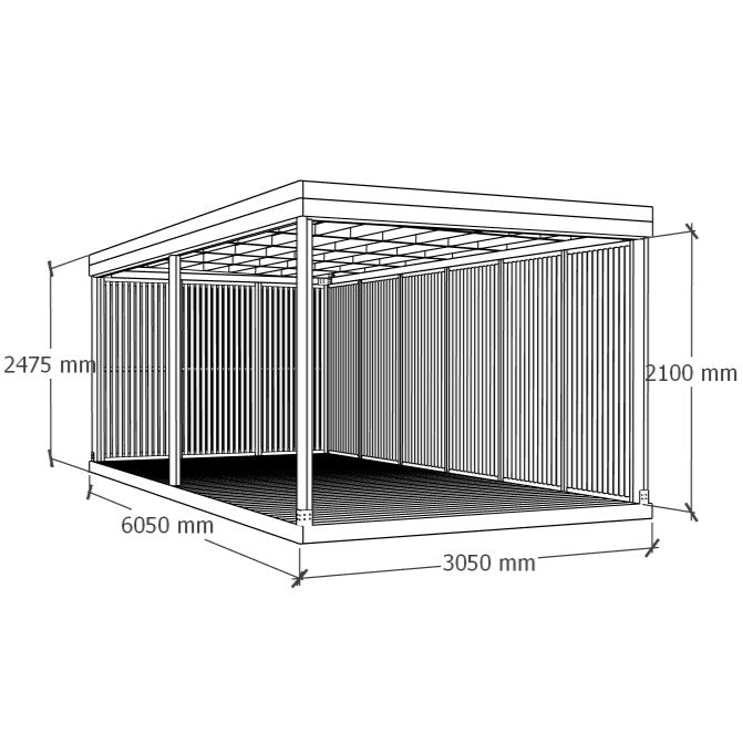 Sunroom 6x3m
