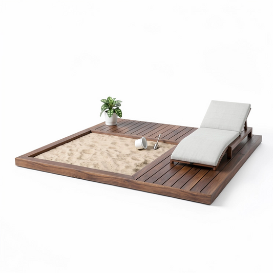 Sandbox Deck 3x3m