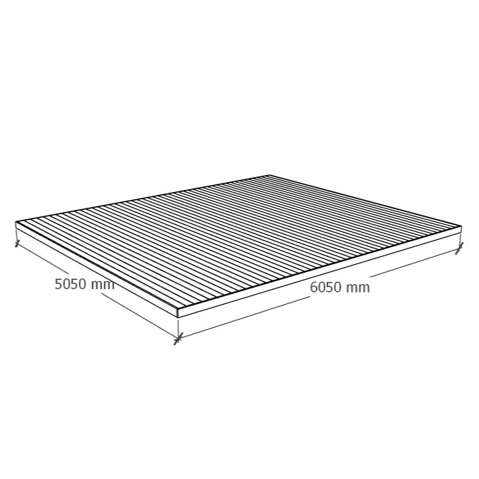 Deck 6x5m