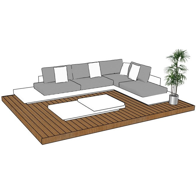 Deck 4x3m