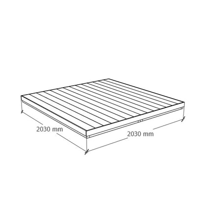 Komposiittiterassi 2x2m