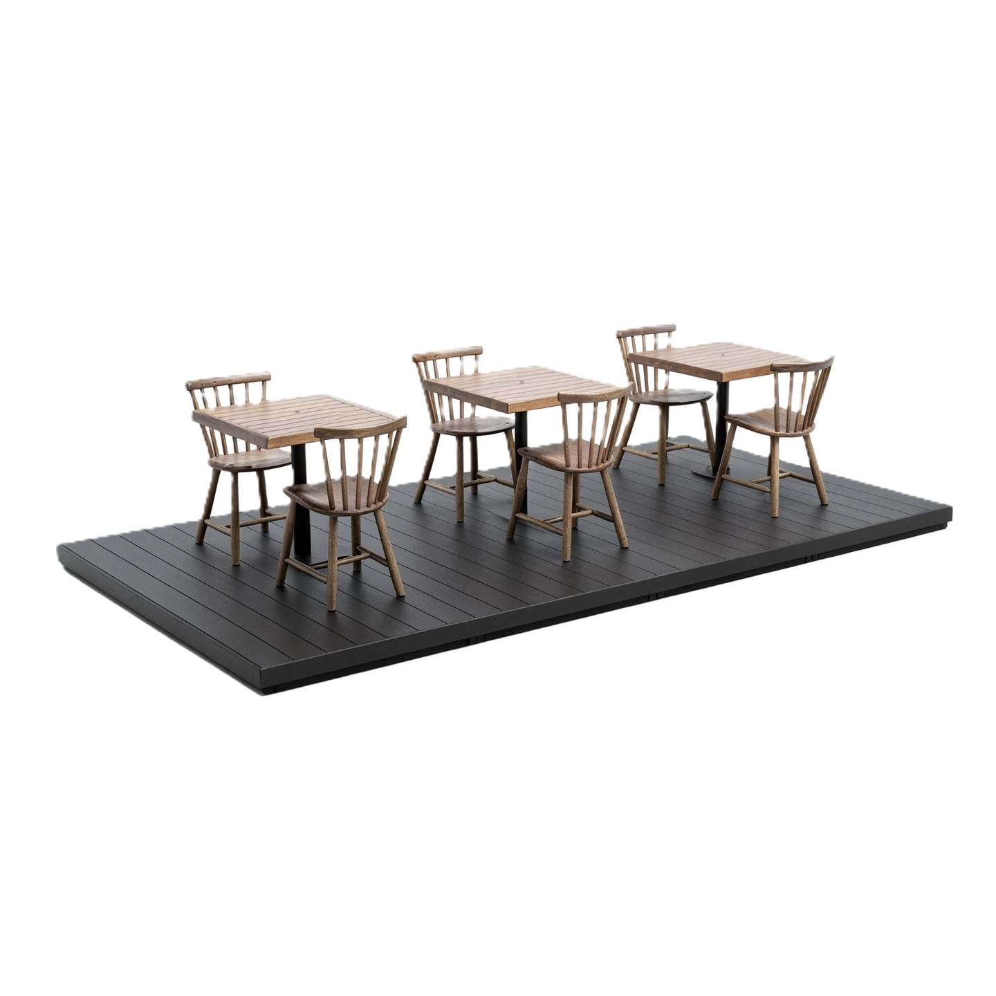 Komposiittiterassi 4x2m