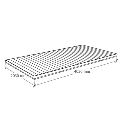 Komposiittiterassi 4x2m