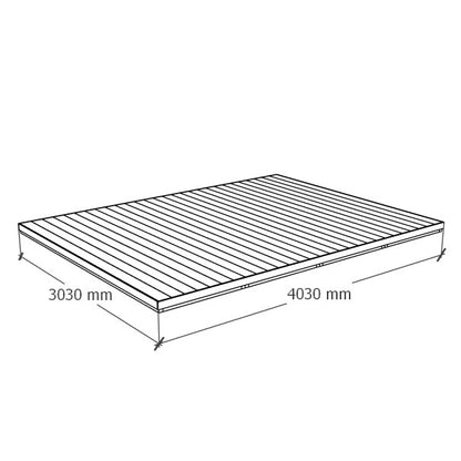 Komposiittiterassi 4x3m