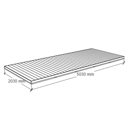 Komposiittiterassi 5x2m