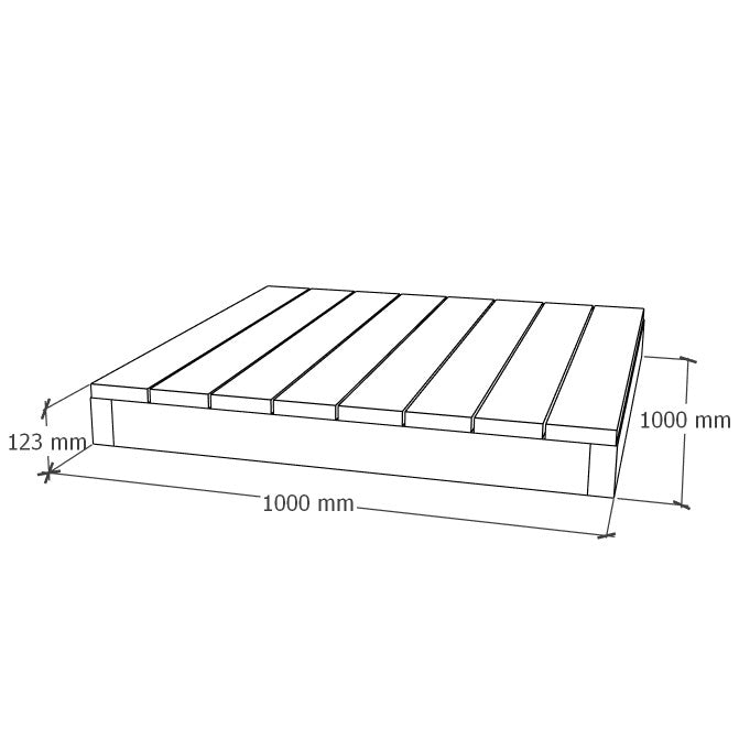 Deck Module 1x1m