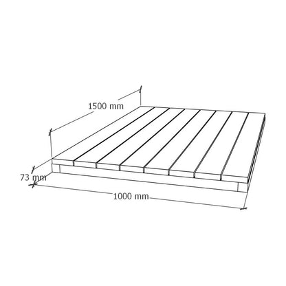 Põrandamoodul 1x1.5m