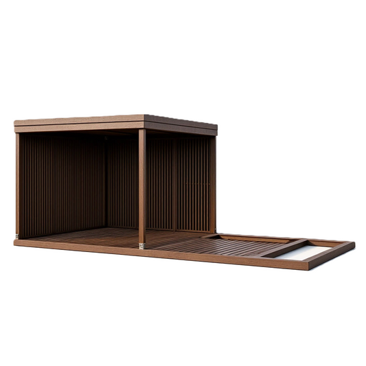 Sunroom with planter deck 6x3m