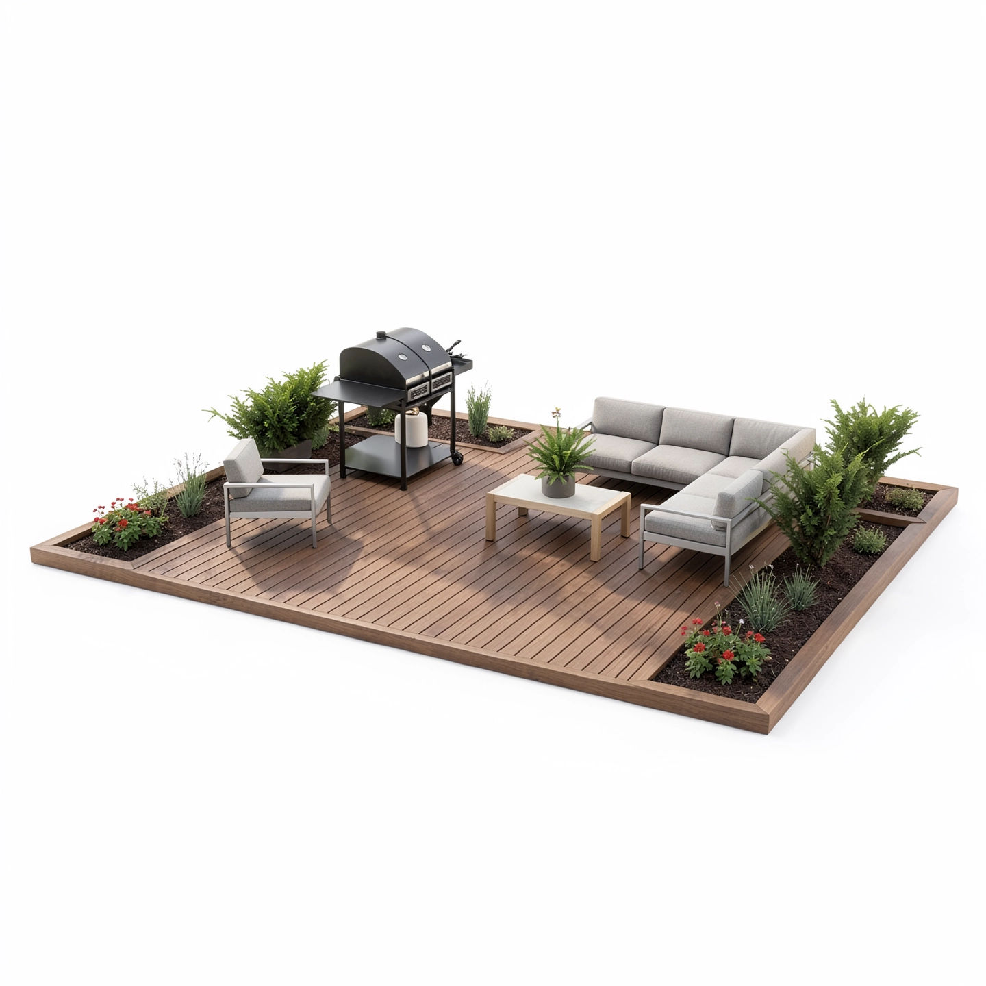 Istutusterassi 6x5m