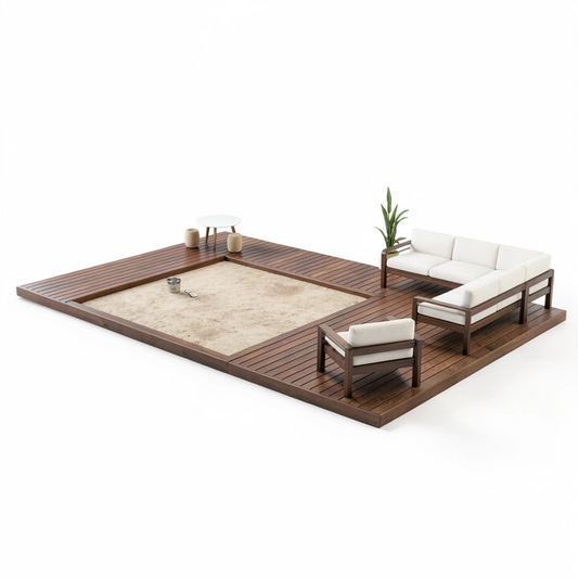 Sandbox Deck 6x4m