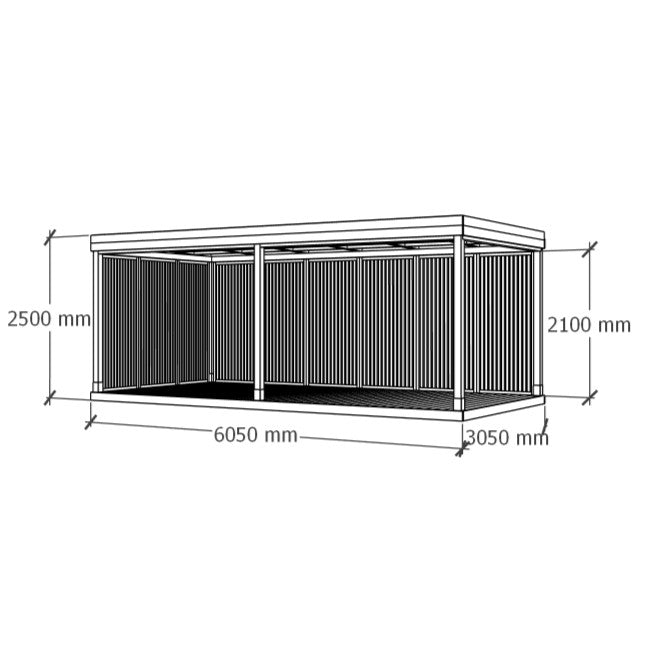 Sunroom 6x3m