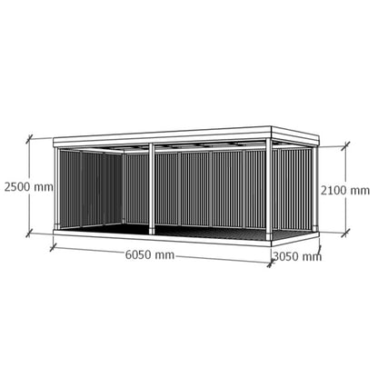 Sunroom 6x3m